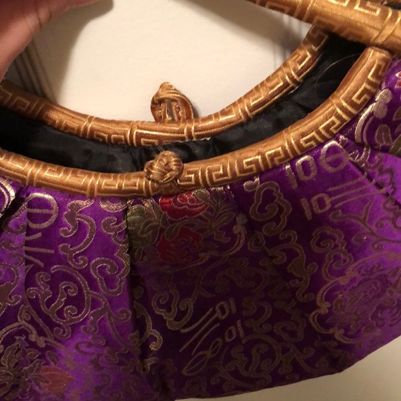 Purple Chinese Purse - Picture 3 of 3